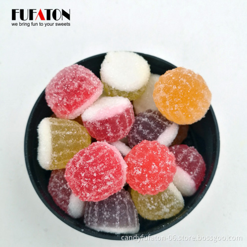 Delicious Funny Fruit Shape gummy candy for children